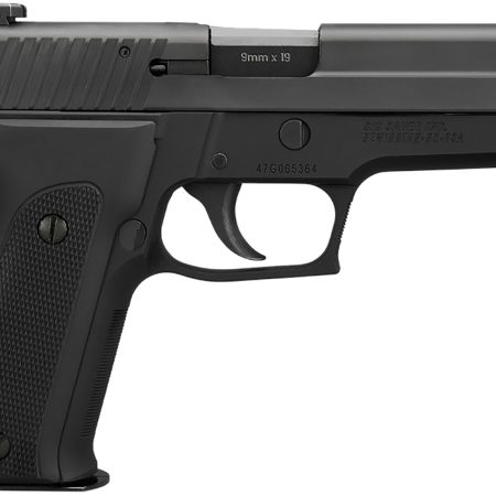 Sig Sauer E26940YR P226 40th Anniversary Full Size Frame 9mm Luger 15+1 4.40" Black Steel Barrel, Black Nitron Serrated Stainless Steel Slide, Black Anodized Aluminum Frame ,Retro Hogue Alloy Grip