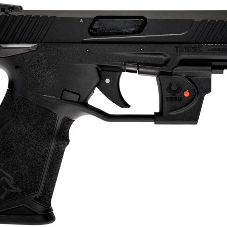 Taurus 1-TX22141VL TX22  Full Size Frame 22 LR 16+1 4.10" Matte Black Alloy Steel Barrel, Black Hard Coat Anodized Serrated Slide, Black Polymer Frame w/Picatinny Rail, Textured Grip,  Viridian Laser