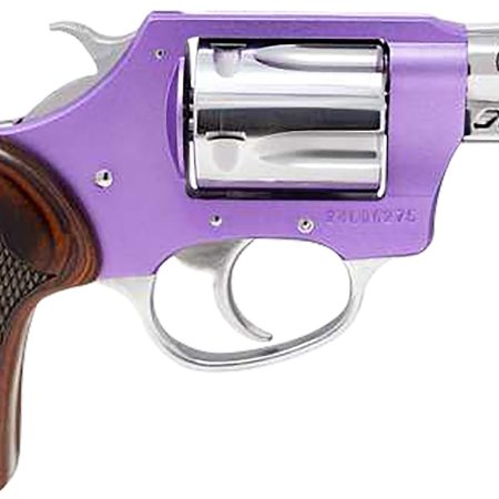 Charter Arms 53804 Off Duty Coyote 380 ACP 5rd 2" High Polished Ported Barrel & Cylinder, Lavender Aluminum Frame, Rosewood Checkered Grip, Standard Hammer