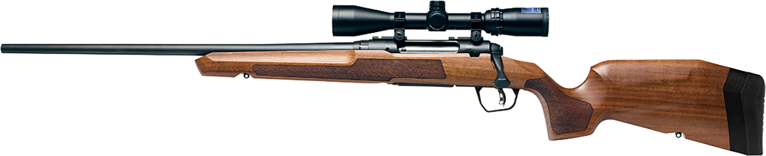 Savage Arms 32278 Axis 2 XP Combo 30-06 Springfield 4+1 22" Matte Black Sporter Barrel & Drilled & Tapped Carbon Steel Receiver, Ergonomic Hardwood Stock, Left Hand, Weaver 3-9x40mm Scope
