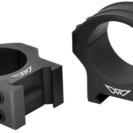 Warne 8513M HyperLite Hyperlite Matte Black MagnaFusion Alloy 30mm Tube Low Maxima/Weaver/Picatinny