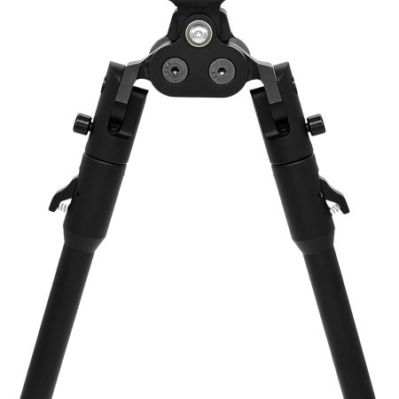 Warne 7921M Skyline Pro Bipod  Black Anodized QD Picatinny Head with Lite Legs