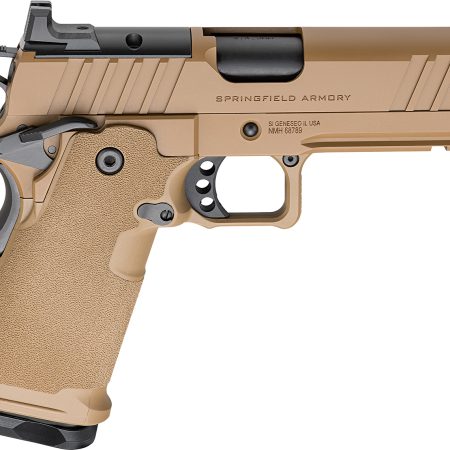 Springfield Armory PH9117AOSCBLC 1911 DS Prodigy 9mm 10+1 4.25" Coyote Brown Cerakote Optic Ready Carbon Steel Slide Polymer Grip