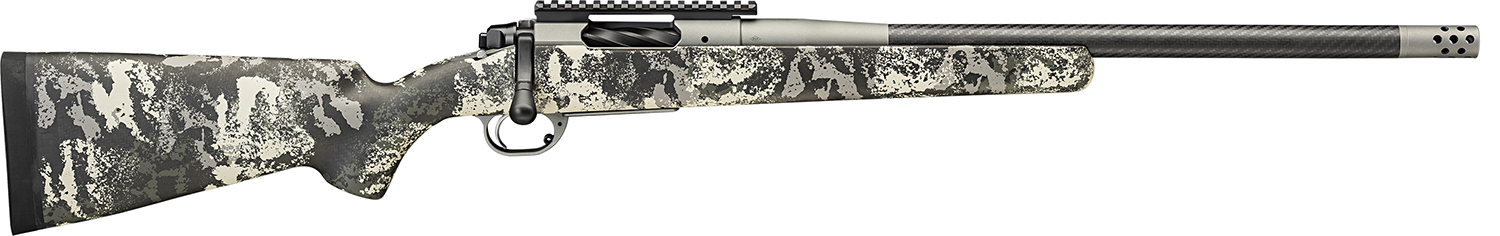 Springfield Armory BAB9247CFY 2020 Boundary 7mm 24" Rogue Camo Fluted Barrel Tactical Gray Cerakote Model 2020 Stainless Steel Receiver Carbon Fiber w/ M-LOK