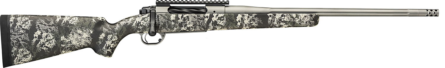 Springfield Armory BAB9247PRCY 2020 Boundary 7mm PRC 24" Rogue Camo Tactical Gray Cerakote Model 2020 Stainless Steel Receiver Carbon Fiber w/ M-LOK