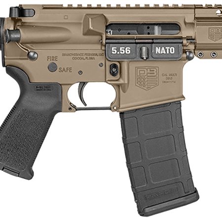 Diamondback DB1913K061 DB15  5.56 NATO 30+1 7" Flat Dark Earth Cerakote Heavy Barrel 7075-T6 Aluminum Receiver 6" M-LOK Handguard SBA3 Brace Magpul MOE Grip