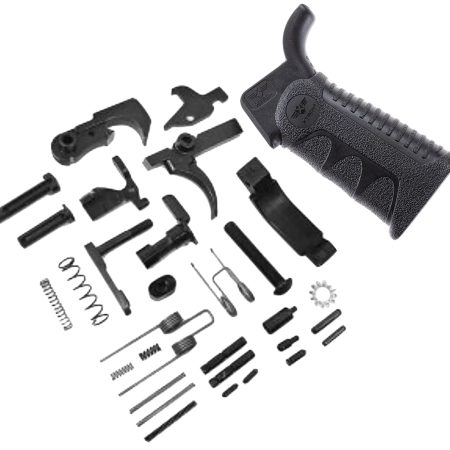 Xtech Tactical XTT138LPK  Lower Parts Kit Black