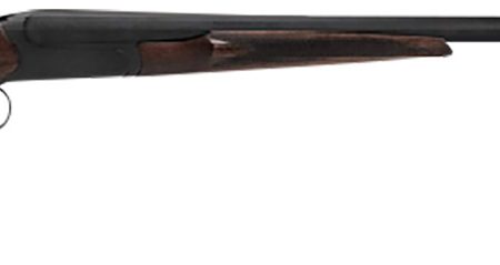 Heritage Mfg BL2028BK Badlander  Full Size 20 Gauge Break Open 3" 2rd 28" Black Chrome Side By Side Barrel, Black Chrome Receiver, Fixed Turkish Walnut Stock