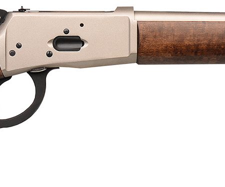 Gforce Arms GFLVR44PN Saddlehorn  44 Mag 5+1 12" Nickel Threaded Barrel & Receiver, Turkish Walnut Stock & Forend, Thread Protector