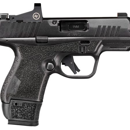 Kimber Mfg.,inc 3800035 R7 Mako OR Bundle 9mm 15+1 3.37" FNC Stainless Steel Slide Molded Stippling Black Crimson Trace CT-1500