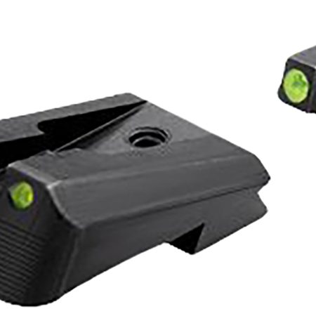 Kimber Mfg.,inc ML11219 1911 Tactical Wedge Fixed Night Sight Set  Green/Tritium Black Outline Front Sight-Green/Tritium Black Outline Rear Sight