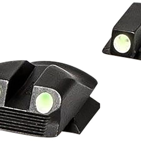 Kimber Mfg.,inc ML11229 Micro.380/Micro9 Sight Set  Green/Tritium Black Outline Front Sight-Green/Tritium Black Outline Rear Sight