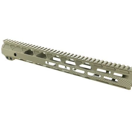 Timber Creek Outdoors G15HGF Greyman  Aluminum 15" M-LOK Handguard for AR-15