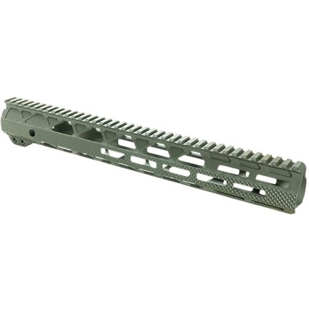 Timber Creek Outdoors G10HGBL Greyman  Aluminum 10" M-LOK Handguard for AR-15