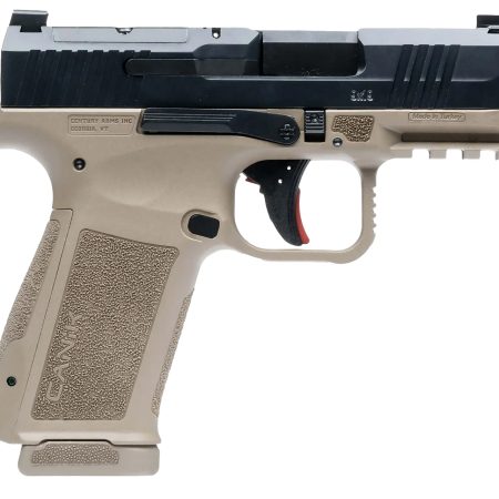 Canik HG7882BDN Mete MC9L Sub-Compact Frame 9mm Luger 17+1 3.18" Black Steel Barrel, Black Nitride Serrated Steel Slide, Flat Dark Earth Polymer Frame w/Picatinny Rail, Interchangeable Backstrap Grip