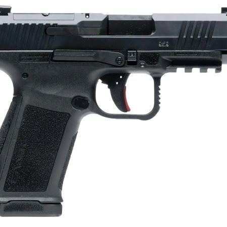 Canik HG7885N Mete MC9LS Sub-Compact Frame 9mm Luger 10+1 3.64" Black Steel Barrel, Black Nitride Serrated Steel Slide, Black Polymer Frame w/Picatinny Rail, Interchangeable Backstrap Grip