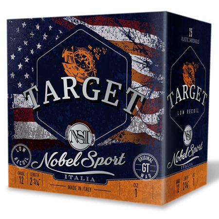 Nobel/Eurosports LLC ANSLR18 Target Low Recoil 12Gauge 2.75" 1oz 8Shot 250/Box