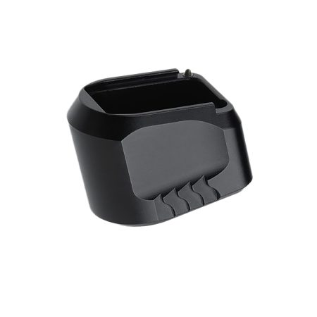 Tyrant CNC TDMPMAGEXFSBLK  Magazine Extension 9mm/40 S&W Fits S&W M&P Full-Size Black Aerospace Grade Aluminum