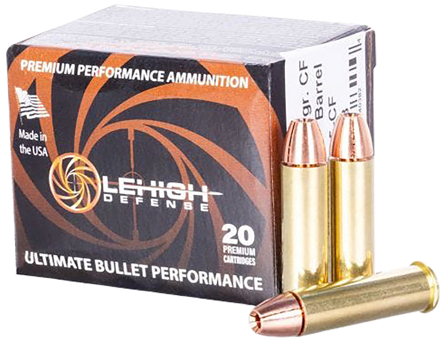 Wilson Combat LA357125CF 357Mag 125gr 20 Per Box/10 Case