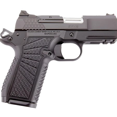 Wilson Combat SFX9CPR3 SFX9 Compact  9mm 15+1 3.25" Black G10 Starburst Grip