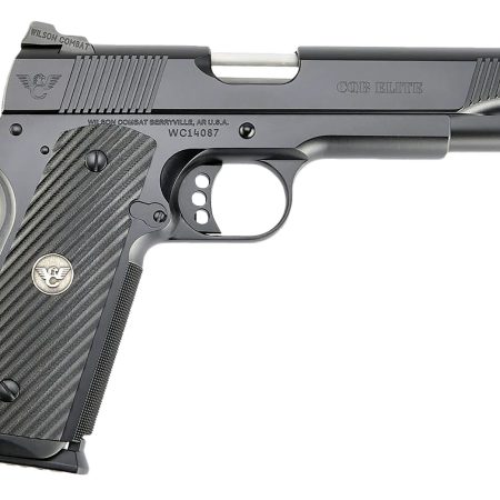 Wilson Combat CQBEFS-5 CQB Elite 45 ACP 8+1 5" Black Armor Stainless Steel G10 grip