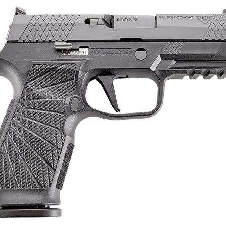 Wilson Combat SIGWCP320C9BATS P320 Carry 9mm 3.90" Black DLC Serrated Stainless Steel Slide