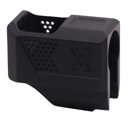 True Precision Inc TPP365CMPBL True-Lock Ultimate Compensator Black Type 3 Hard Anodize 7075 T6 Aluminum Compatible w/ Sig P365/Micro/SAS