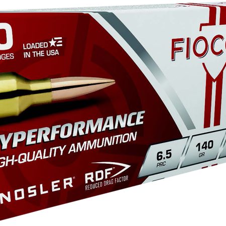 Fiocchi 65PRCRD Hyperformance Match 6.5PRC 140gr Nosler Reduced Drag Factor 20 Per Box/10 Case