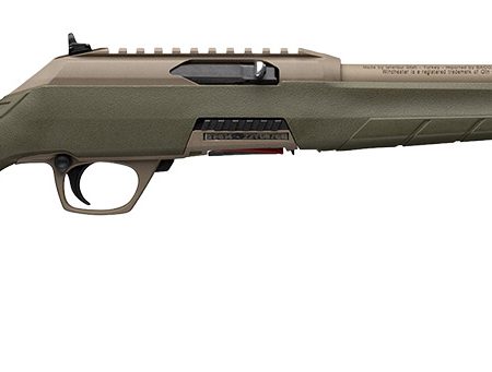 Winchester Repeating Arms 521159102 Wildcat SR 22 LR 10+1 16.50" Flat Dark Earth Threaded Barrel, Flat Dark Earth Picatinny Rail Polymer Receiver, Adj Cheek Piece & LOP OD Green Synthetic Stock