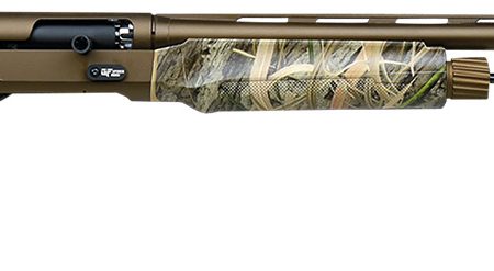 Gforce Arms GFTWO1228MO2 Two  12 Gauge Semi-Auto 3" 28" Bronze Cerakote Vent Rib Barrel, Bronze Cerakote Receiver, Adj Shim Mossy Oak Habitat Synthetic Stock