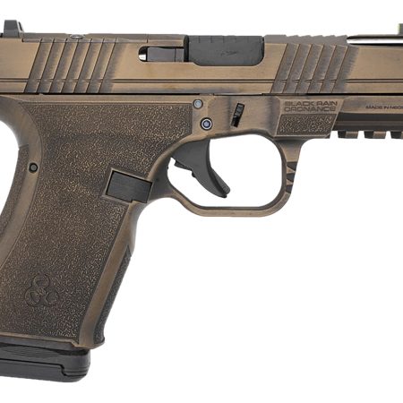 Black Rain Ordnance FLP9MMBB   Compact Frame 9mm 15+1 4" Stainless Steel Slide