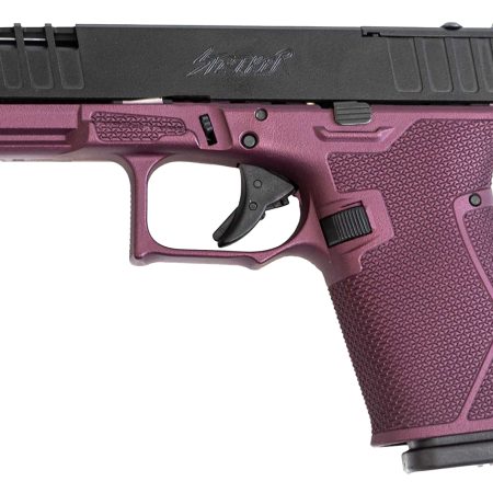 Great Lakes Firearms GL19CHY Striker  9mm 15+1 4" Front/Rear Serrations Cerakote Black Cherry