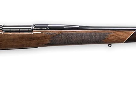 Weatherby MDX01N240WR4O Mark V Deluxe 240 Wthby Mag 4+1 24" High Gloss Fluted Barrel, High Gloss Blued Drilled & Tapped Stainless Steel Receiver, Fixed Gloss Walnut Stock, Right Hand