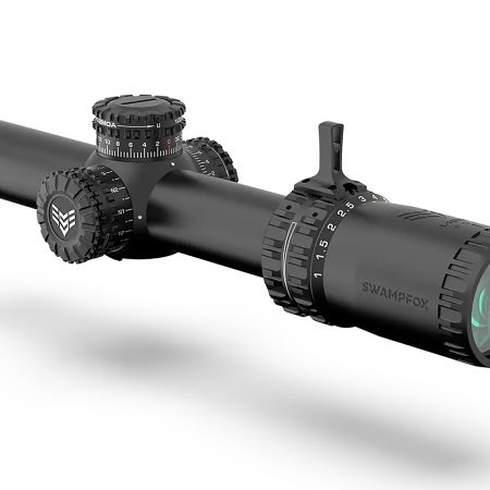Swampfox Optics ARH11024B Arrowhead  Black 1-10x 24mm 30mm Tube Guerrilla Dot BDC Reticle