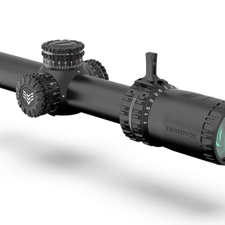 Swampfox Optics ARH11024GB Arrowhead  Black 1-10x 24mm 30mm Tube Guerrilla Dot BDC Reticle