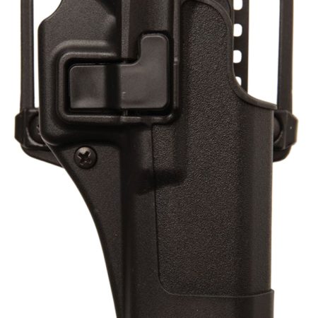 Blackhawk 410579BKR Serpa CQC  OWB Size 79 Matte Black Polymer Belt Loop/Paddle Fits HK VP9/VP40 Right Hand