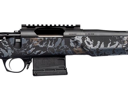 Horizon Firearms RF015P381814T21 Villain  22-250 Rem 18" Black Fluted Threaded Barrel, Picatinny Rail Steel Receiver, Iota EKO Carbon Fiber Stock