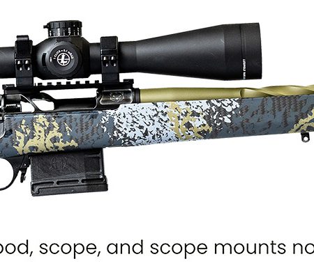 Horizon Firearms RF008S392216C13 Venatic 2023 7mm PRC 22" Spiral Fluted Threaded Barrel, Drilled & Tapped Receiver, Iota EKO X Carbon Fiber Stock