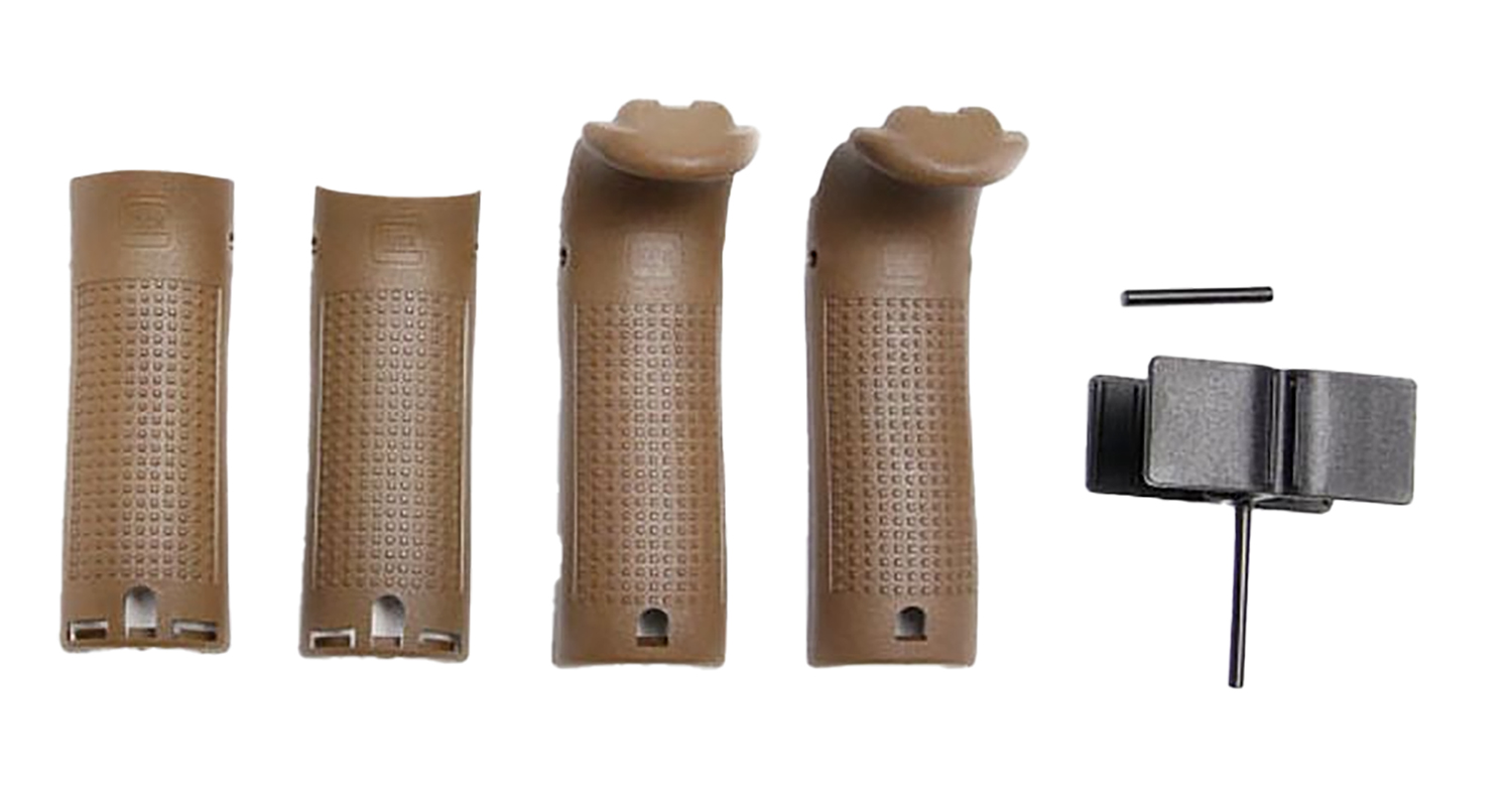 Glock 30870 Backstrap/Beavertail Set Dark Earth Polymer