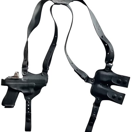 1791 Gunleather NSS2.1SBLHR  Optic Ready Shoulder Horizontal Black Fits Glock 17 Right Hand