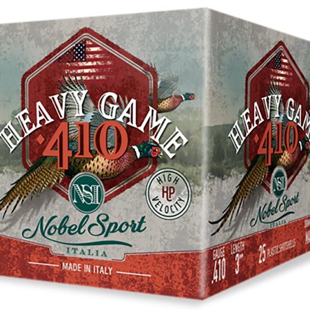 Nobel/Eurosports LLC ANS4139 Heavy Game  410Gauge 3" 11/16oz 9Shot 25 Per Box/10 Case