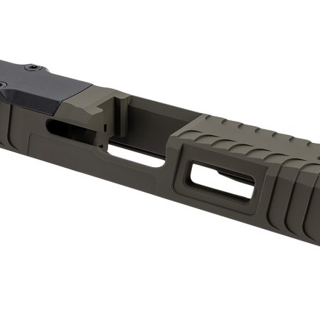 Zaffiri Precision ZPS.B.43.OD ZPS.IBS Custom Slide Fits Glock 43/43x OD Green 17-4 Stainless Steel