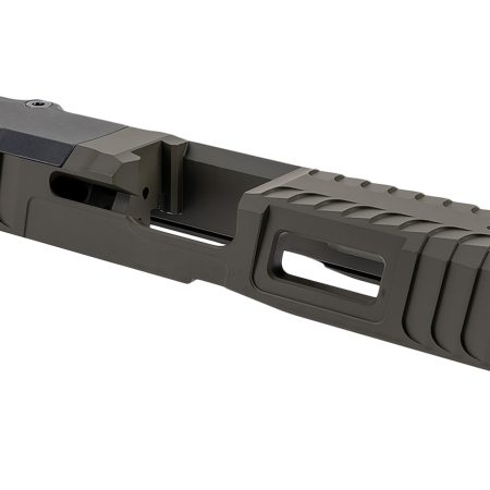 Zaffiri Precision ZPS.B.19.G5.OD ZPS.IBS Custom Slide Fits Glock 19 Gen 5 OD Green 17-4 Stainless Steel