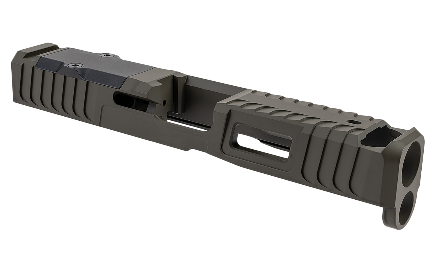 Zaffiri Precision ZPS.B.19.G5.OD ZPS.IBS Custom Slide Fits Glock 19 Gen 5 OD Green 17-4 Stainless Steel