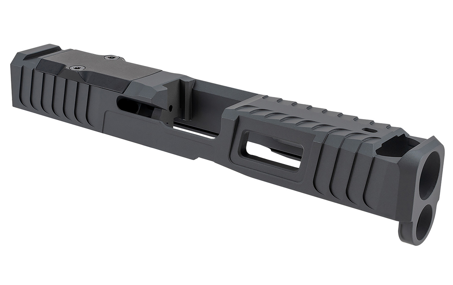 Zaffiri Precision ZPS.B.19.G5.SG ZPS.IBS Custom Slide Fits Glock 19 Gen 5 Sniper Gray 17-4 Stainless Steel
