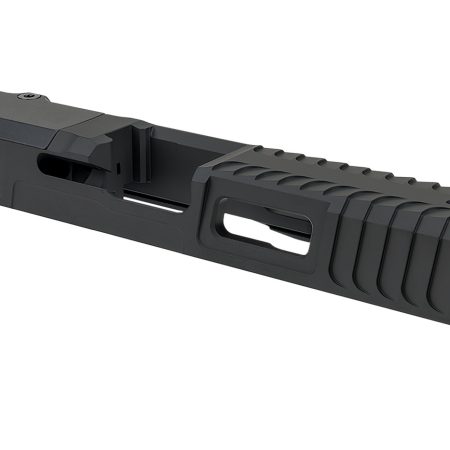 Zaffiri Precision ZPS.B.17.BLK ZPS.IBS Custom Slide Fits Glock 17 Gen 3 Black 17-4 Stainless Steel
