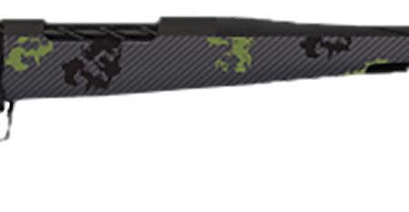 Fierce Firearms FRG300RUM26BF Twisted Rage 300 RUM 26" Armour Lube Black Steel Threaded Barrel, Drilled & Tapped Steel Receiver, LR Negative Comb Forest Camo Carbon Fiber Stock