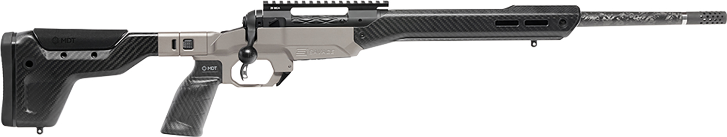 Savage Arms 58319 110 Ultralite Elite Full Size 7mm BC 3+1 18" Carbon Fiber Threaded Barrel, Picatinny Rail Stainless Steel Receiver, Gun Metal Gray Carbon Fiber Stock, Black Polymer Grip, Right Hand