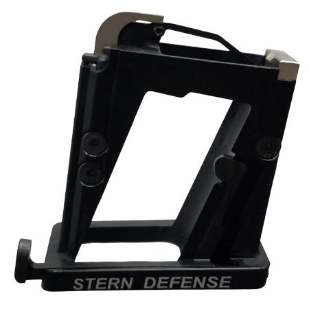 Stern Defense 001SDMAGAD9GLOCK9AND40  Mag-AD9 9mm/40 S&W Fits Glock Black Aircraft Grade Aluminum