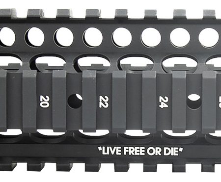 Larue Tactical LT91090 Quad Rail Handguard Aluminum Anodized Receiver for AR-15
